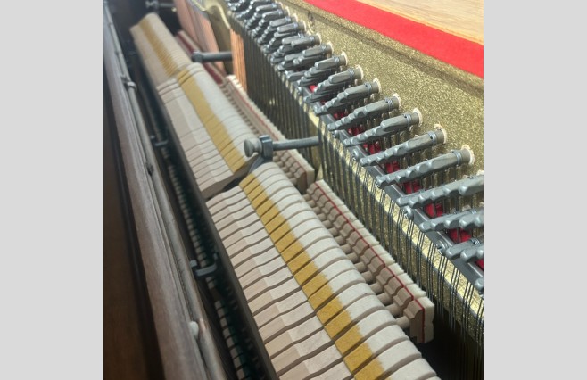 Wurlitzer Satin Mahogany Upright Piano, Used - All Inclusive Premium Package (SN:06622) - Image 8